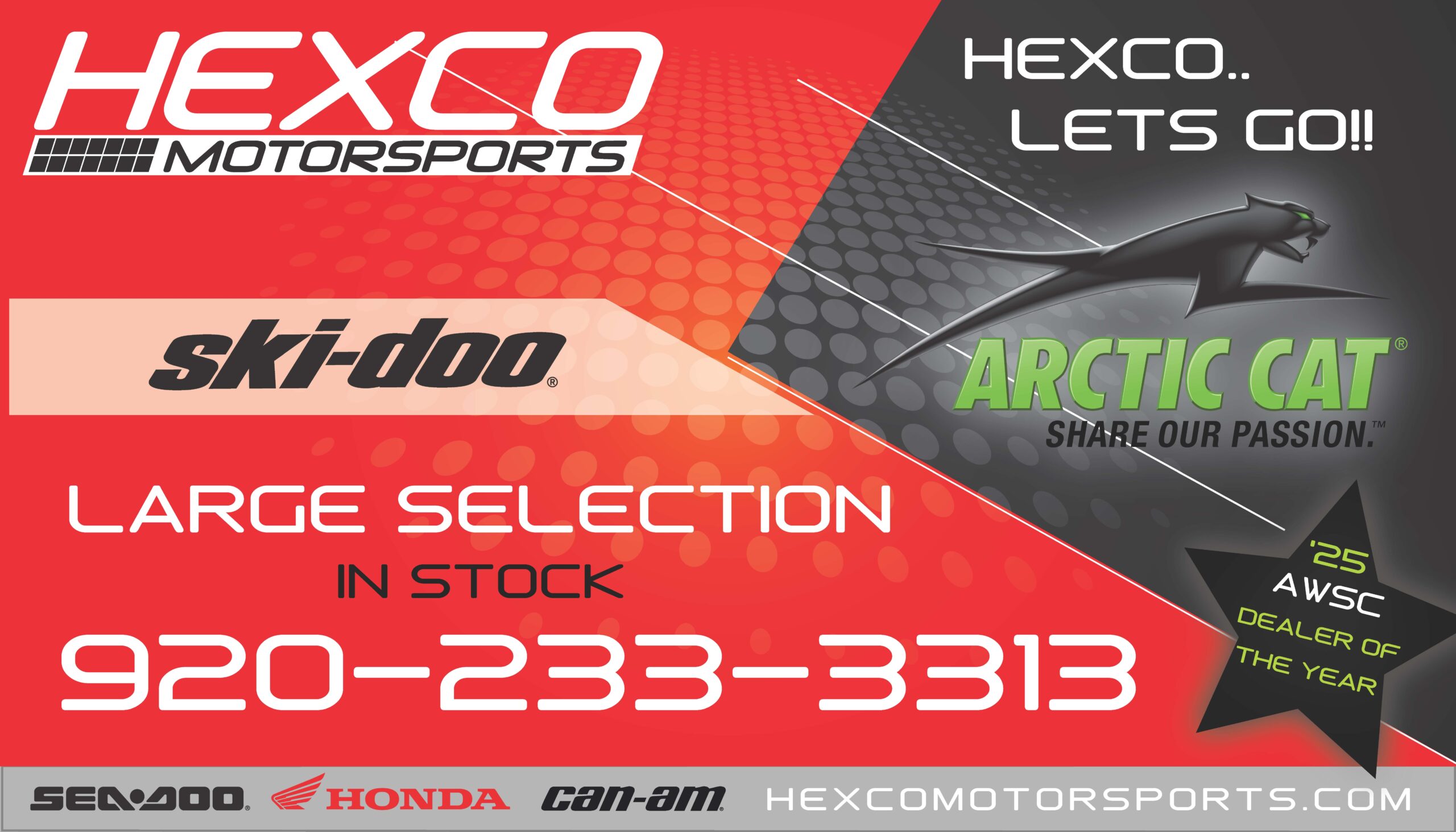 HEXCO MOTORSPORTS (920) 233-3313